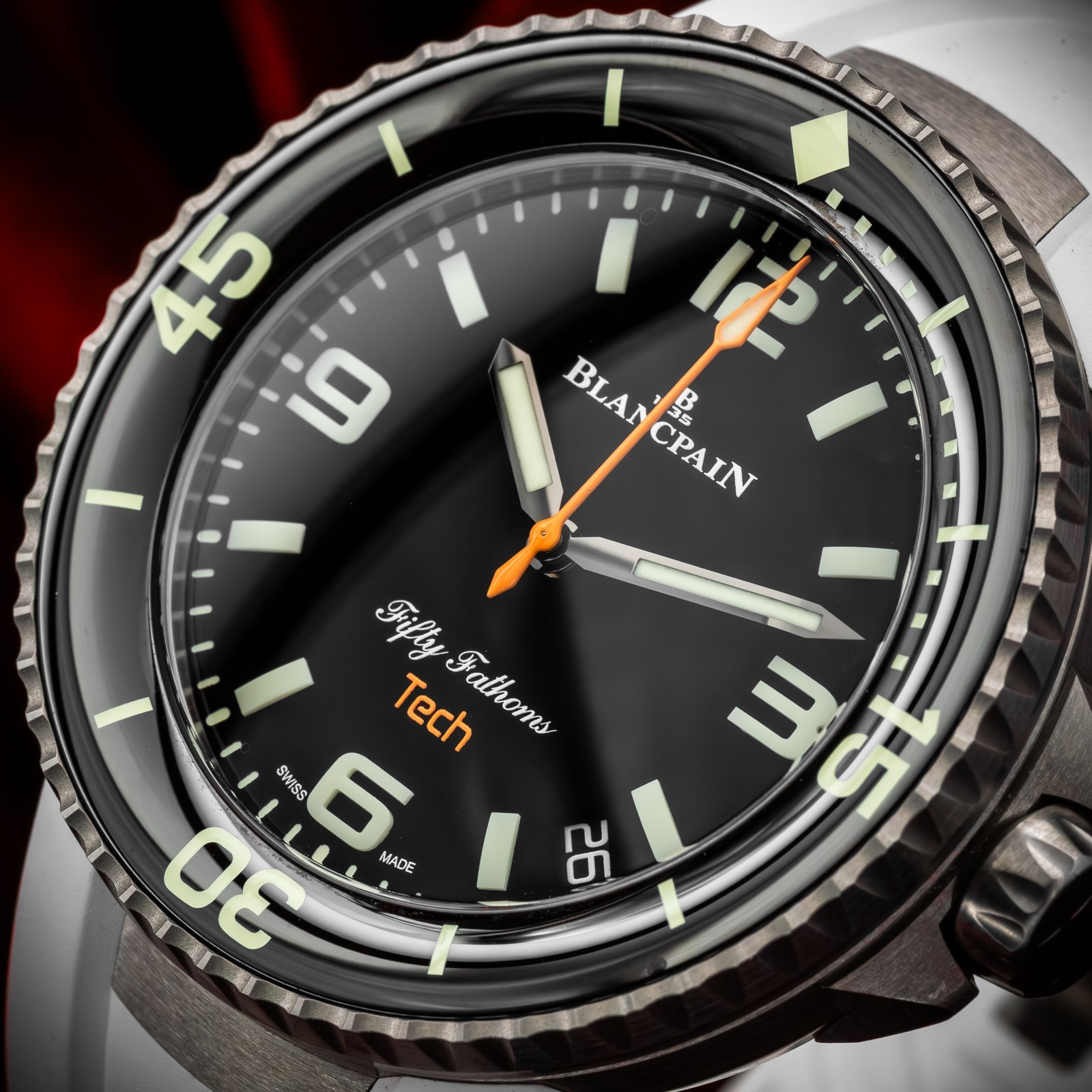 Blancpain Fifty Fathoms Tech Titanium 45mm 5029-12B30-94A Complete Set
