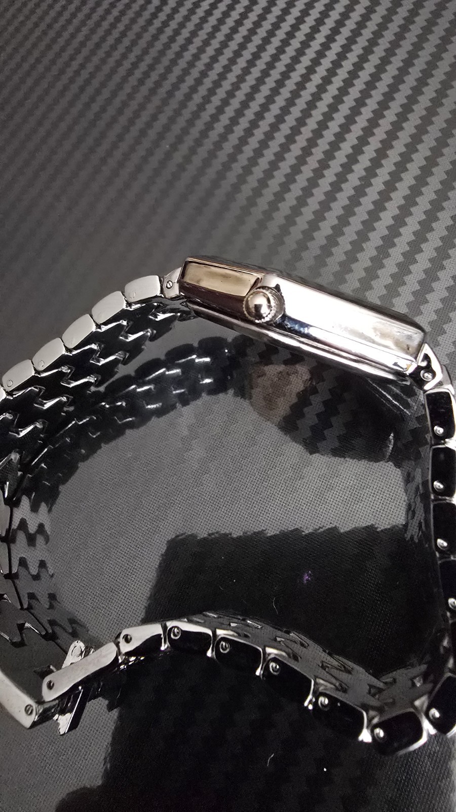 Unbranded/Marked Dior Blue Dial Quartz Watch Stainless. Running, Good Battery.