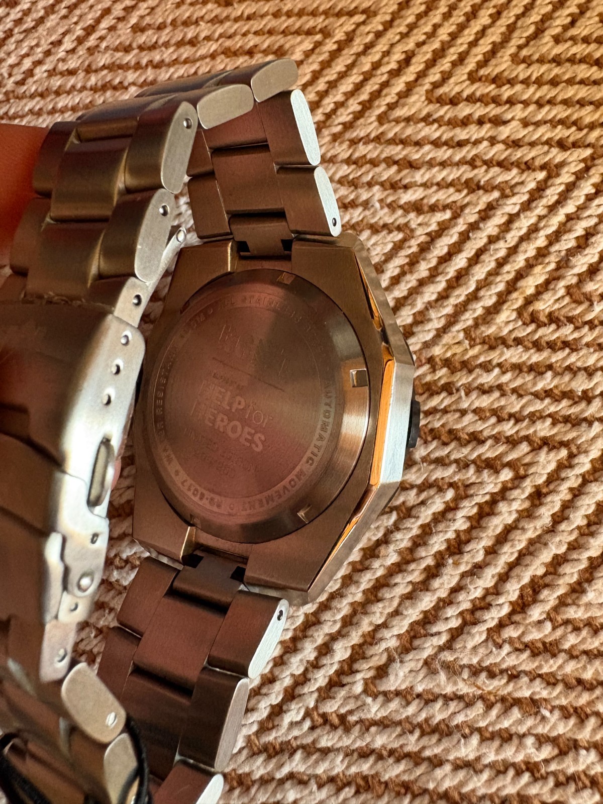 RGMT Limited Edition Help for Heroes FieldMaster Watch 200 of 200 (Never Worn)