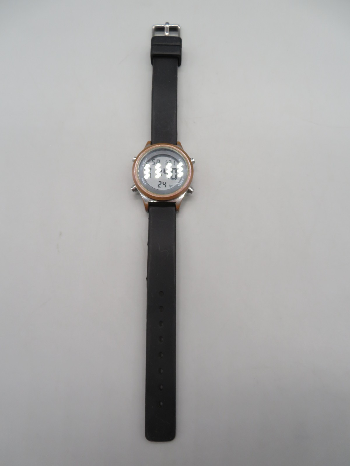 LCD Digital FMD Watch FMDDott90 Black Silicone/Rubber Band