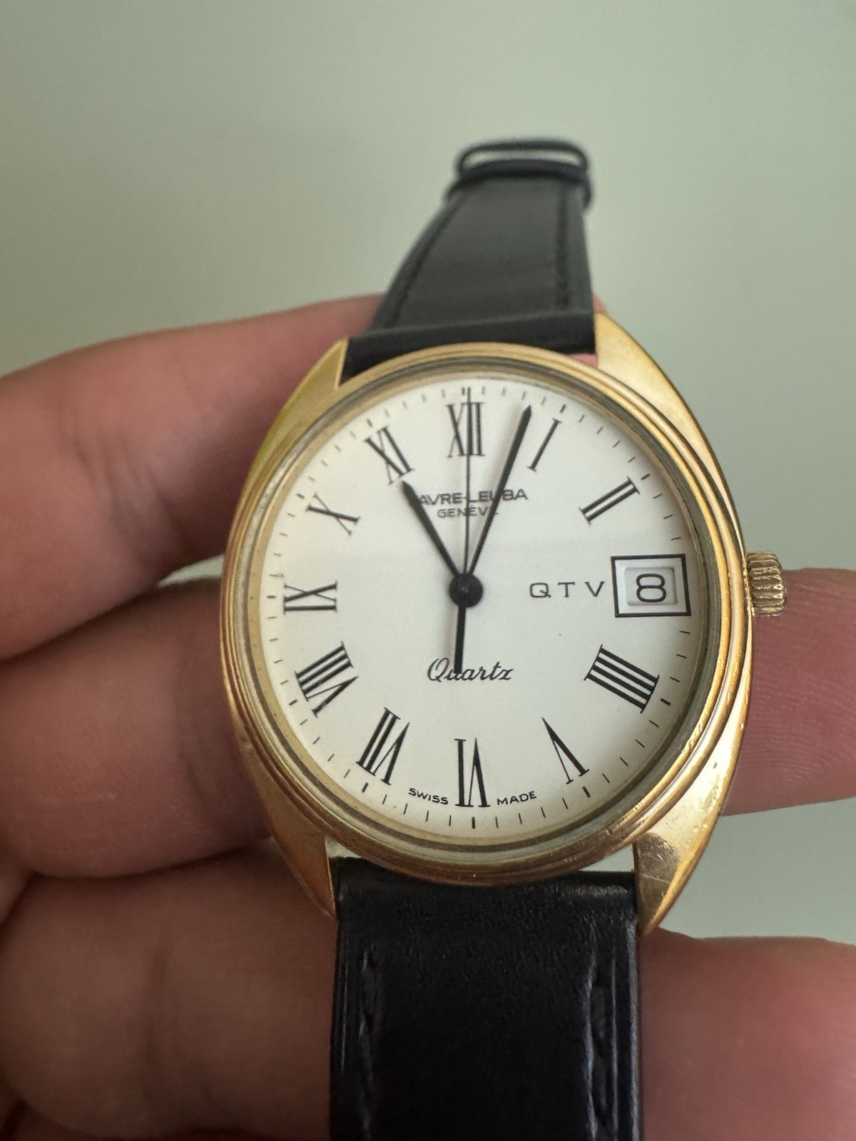 Vintage Favre Leuba cal 940.111 QTV Dial