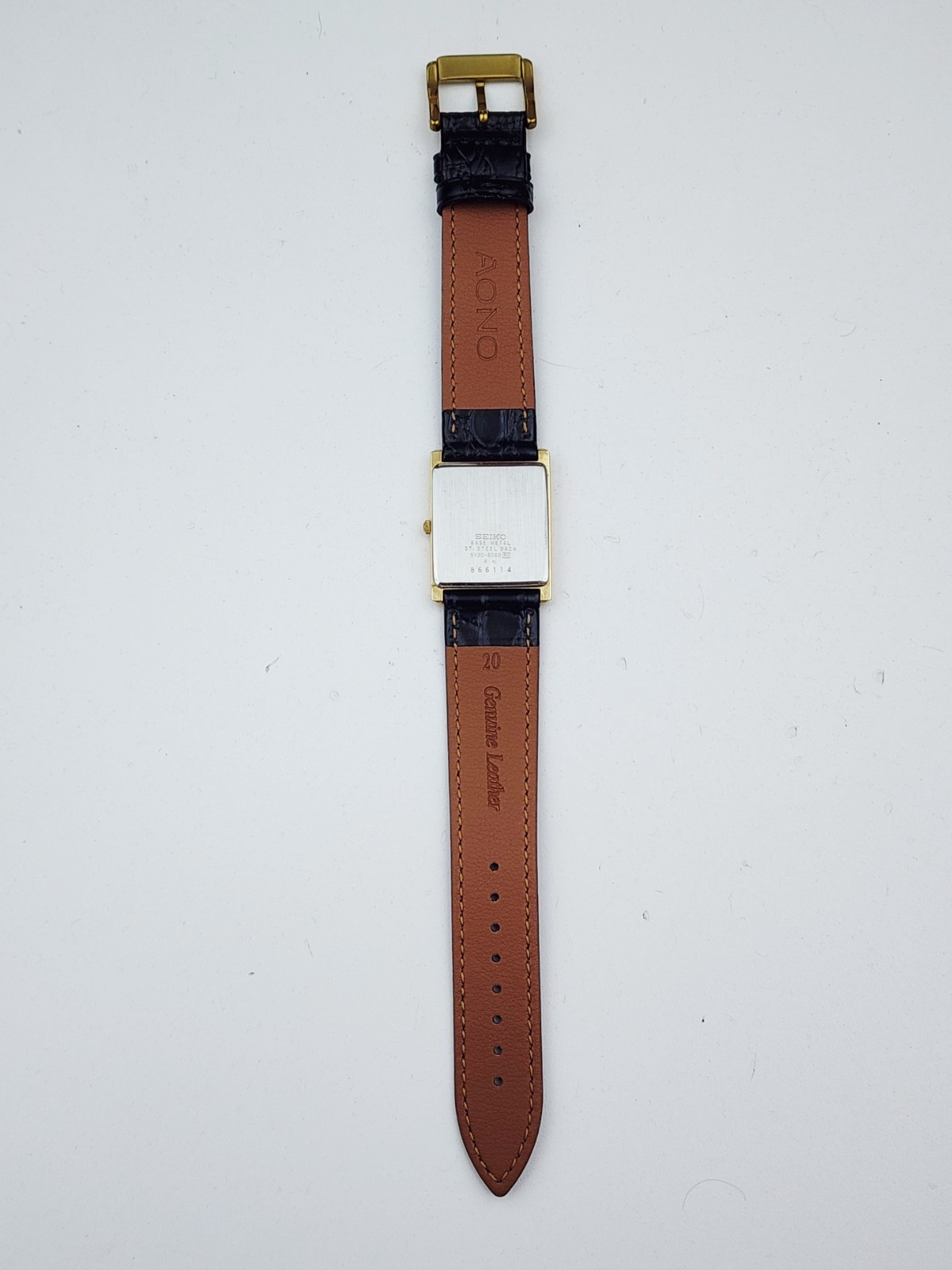 Men’s Vintage 1988 Watch SEIKO “Tank” 5Y30-5060