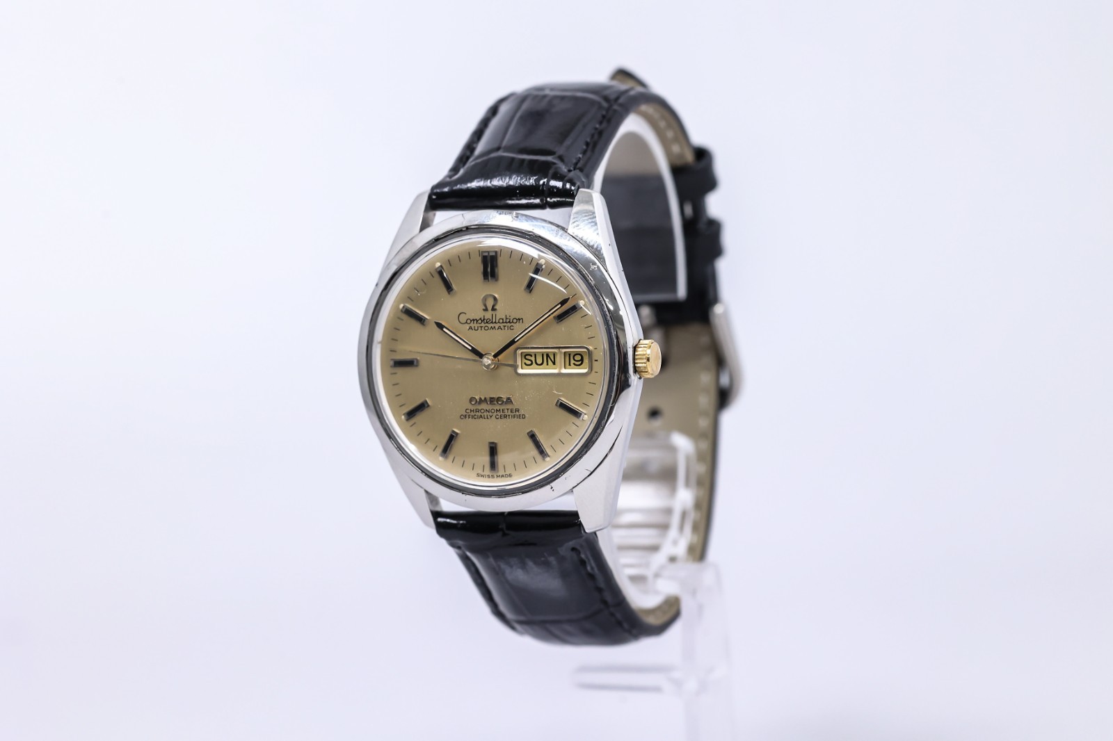 OH Service *N MINT* Vintage OMEGA Constellation Cal.1021 AT Chronometer 36mm Men