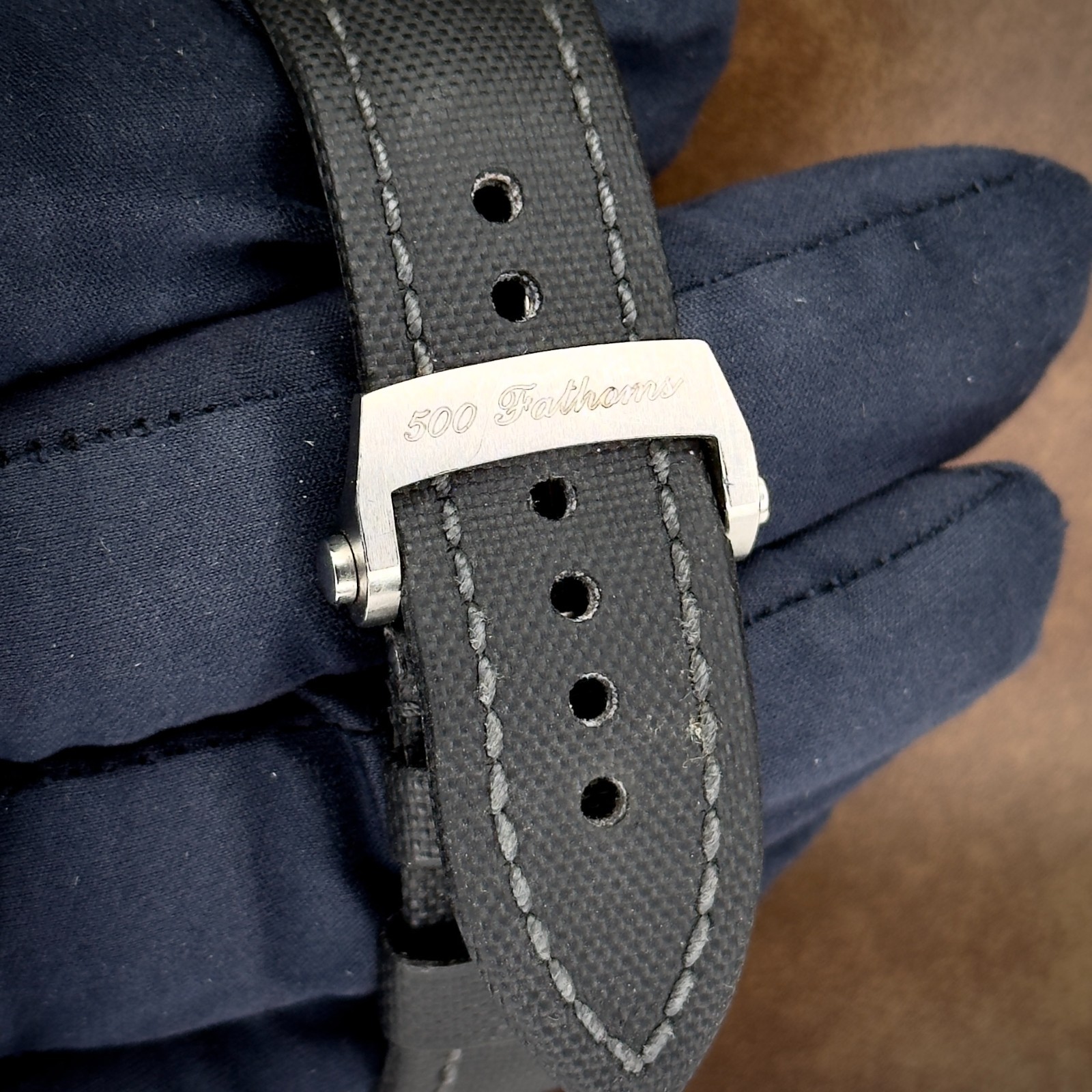 Blancpain 500 Fathoms 50015-12B34-52B Cannes Limited Edition, 48mm Titanium B&P!