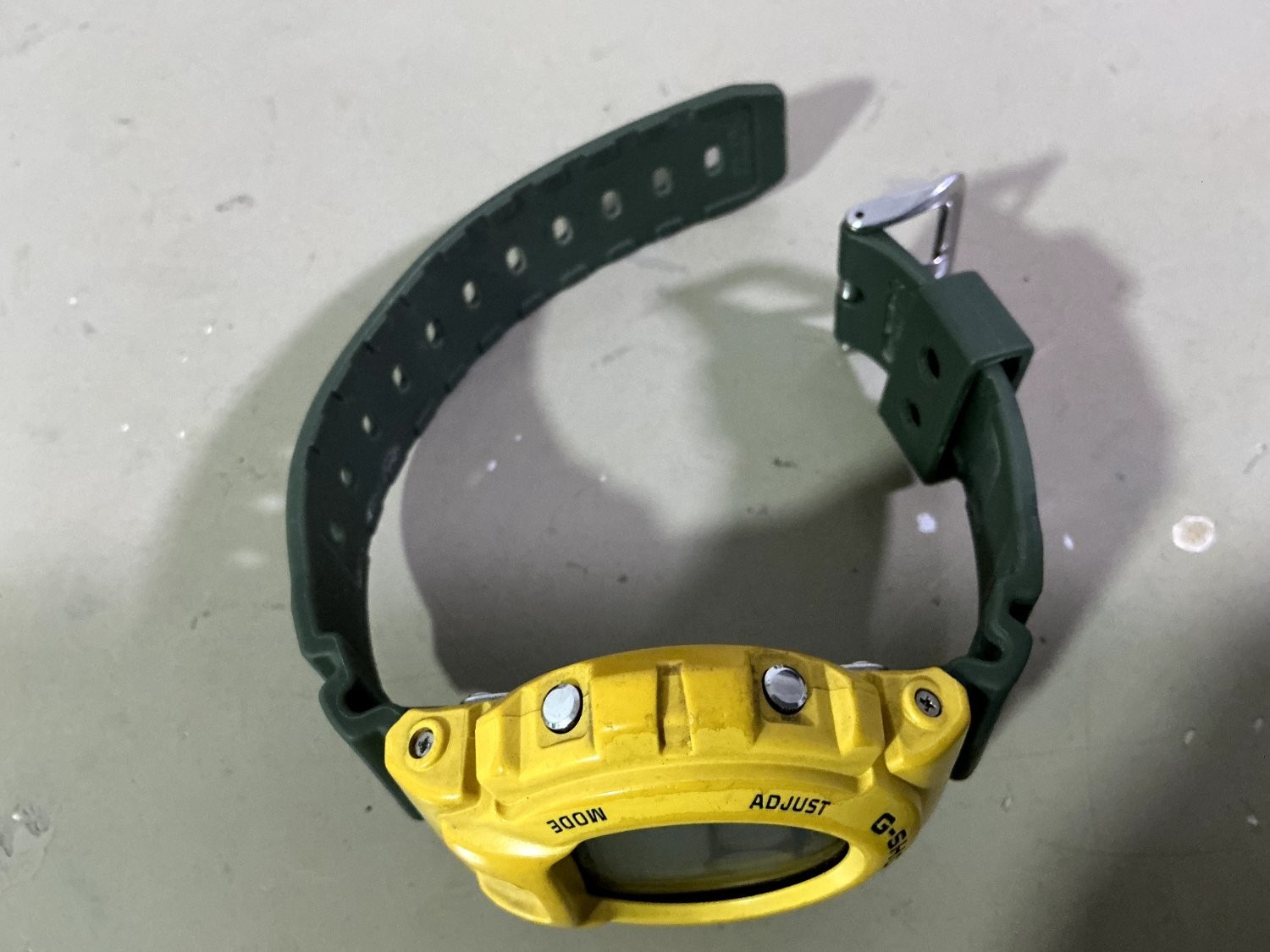 Casio G-Shock G-6900A Tough Solar Digital Watch Yellow & Green Module 3180