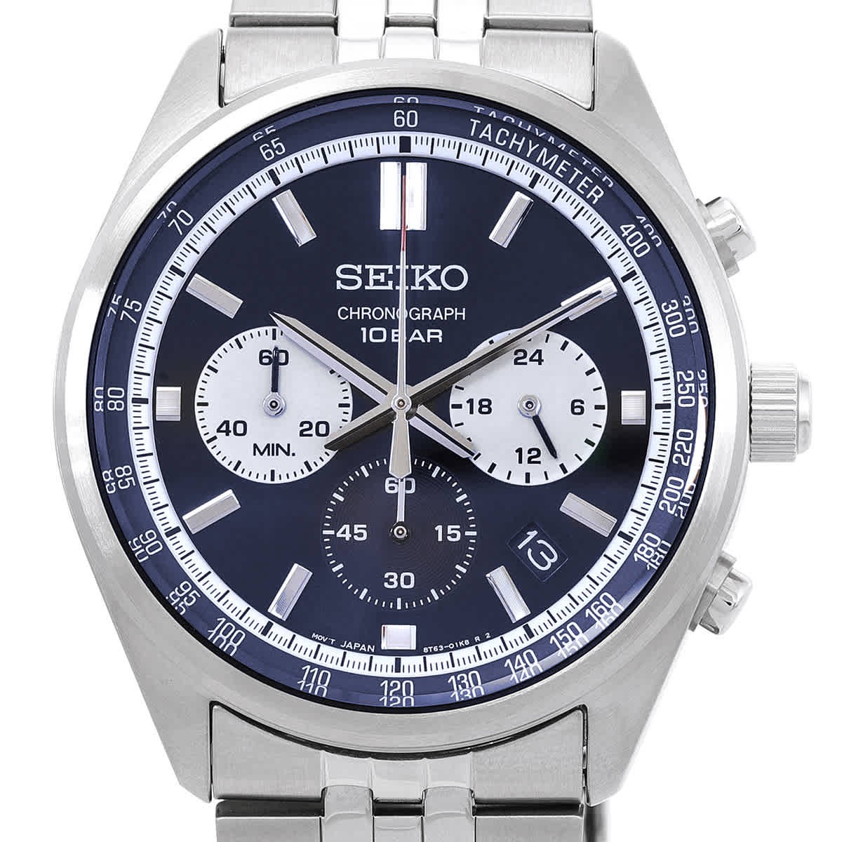 Seiko Chronograph Quartz Blue Dial Men’s Watch SSB427P1
