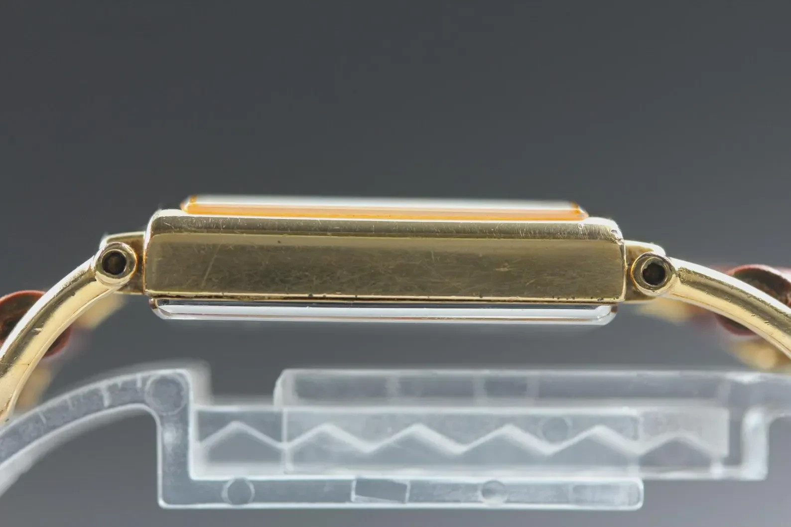 Vintage Hamilton Art Deco Tank Watch – Gold Tone Manual Wind Small Seconds Swiss