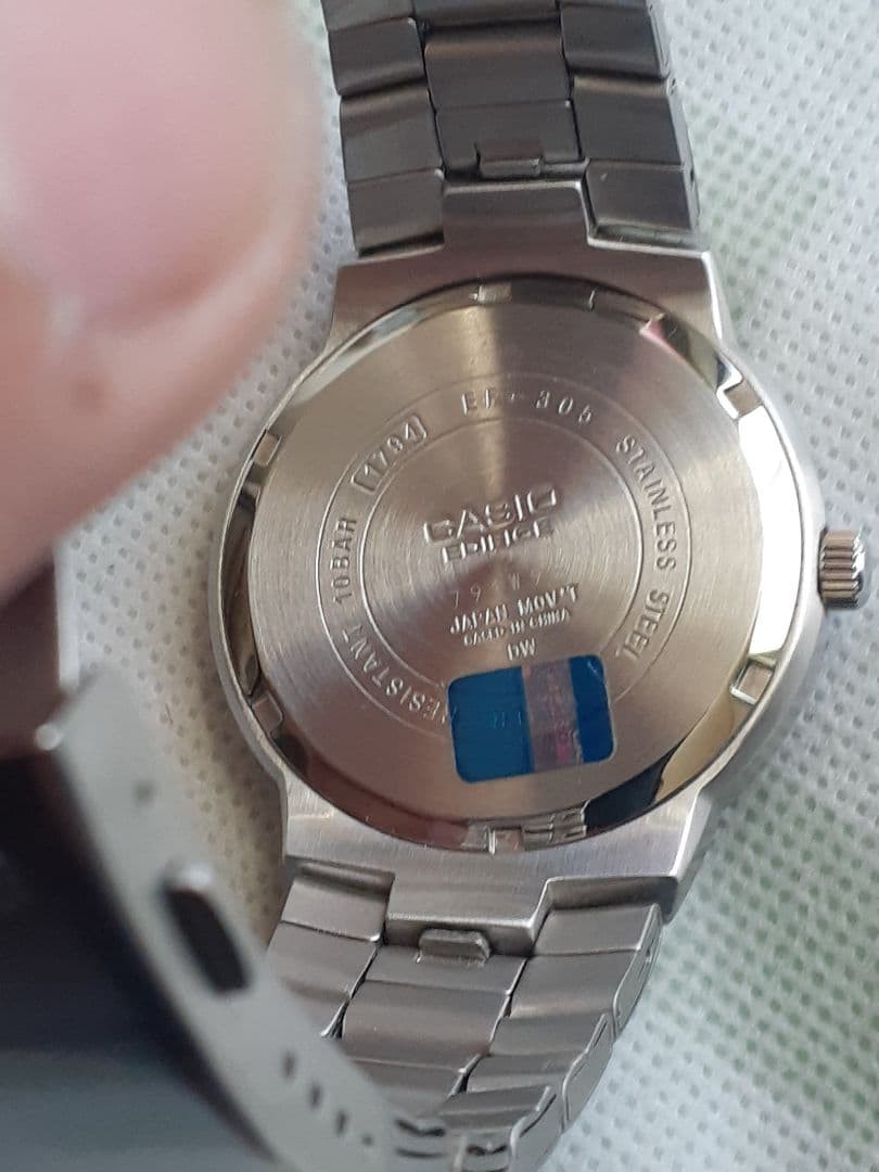 CASIO wristwatch, 10 BAR, quartz movement.