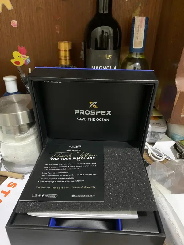 Seiko Prospex SRPF79K1 King Samurai Dark Blue Ray Save The Ocean Special Edition