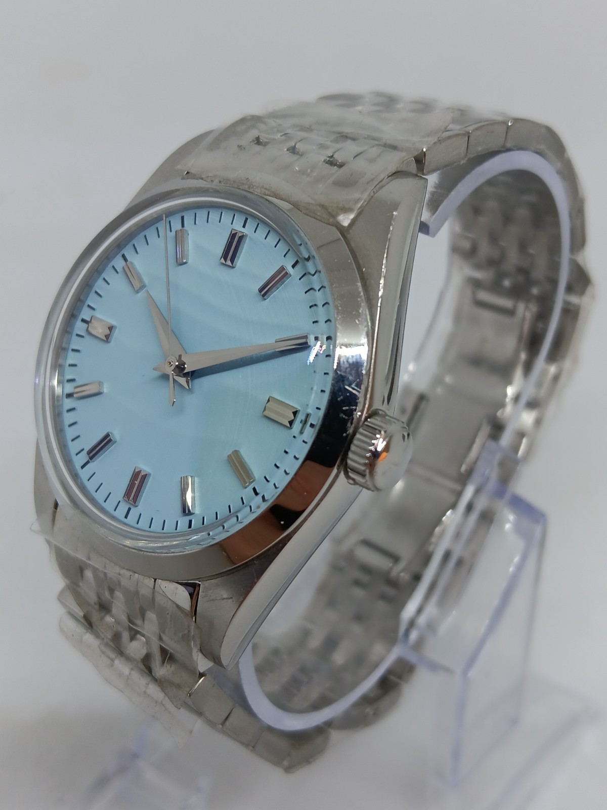Addiesdive AD2030 STERILE DIAL Men’s 37mm S/Steel Sweep Second Quartz Watch