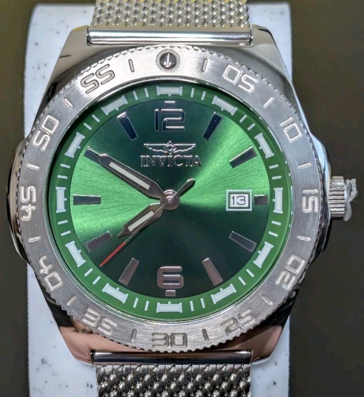 Invicta Coalition Forces Men’s Watch (Model 48348) – Green Dial – 45mm