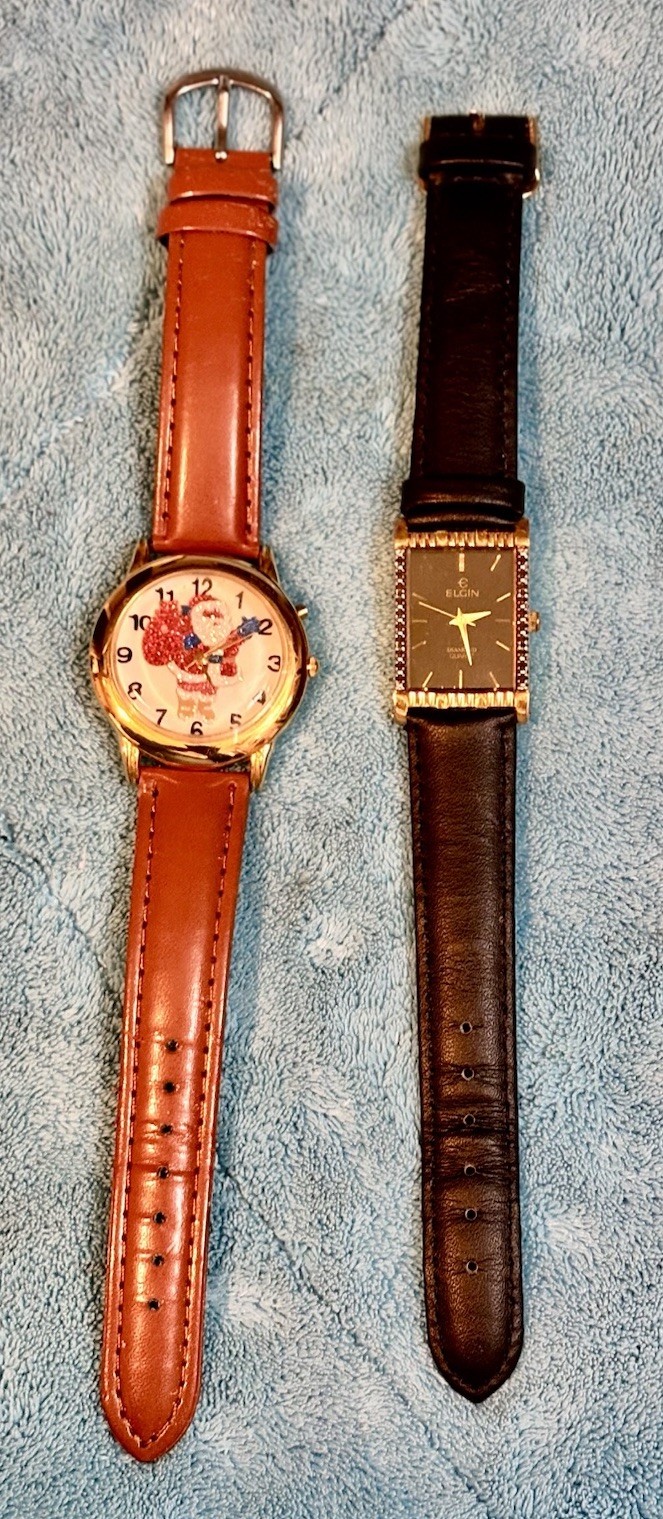 Estate Two Non Working Watches…see Description