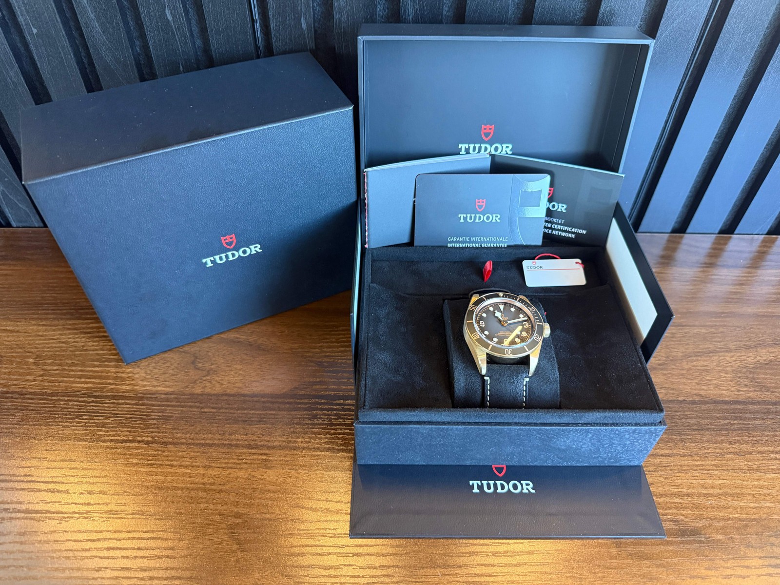 Excellent Preowned Tudor Black Bay Bronze M79250BA