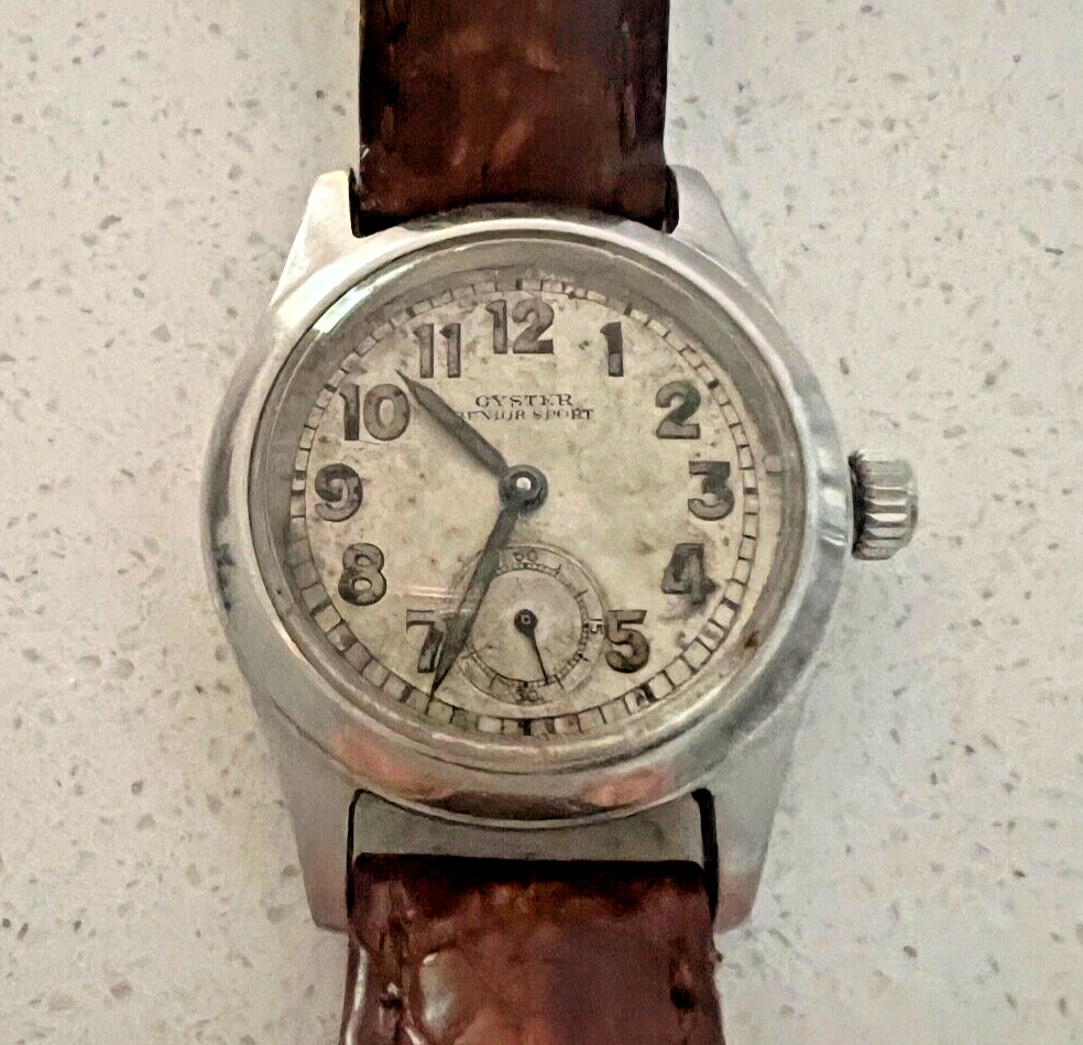 Rolex Oyster Junior Sport 1941, WW2 Era Pilot Collector’s Vintage Watch 2784