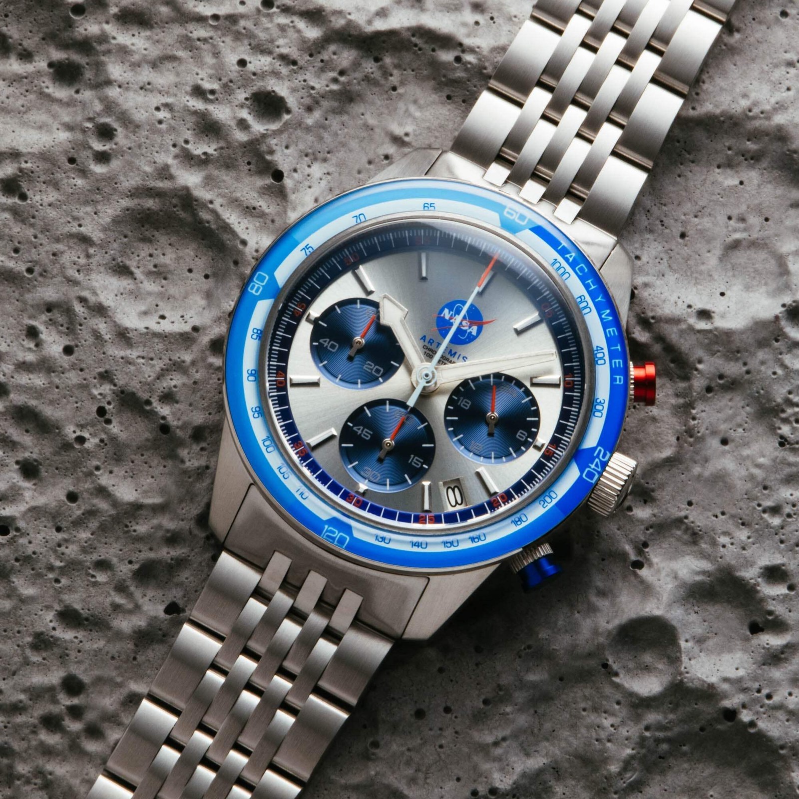Xeric NASA Artemis Chrono Insignia Limited Edition Men’s Watch – Brand New