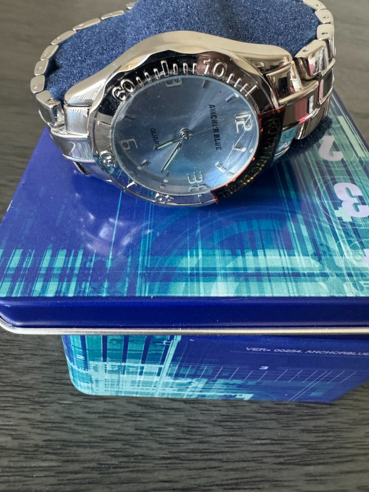 Anchor Blue Watch Collection Brand New Model 3403