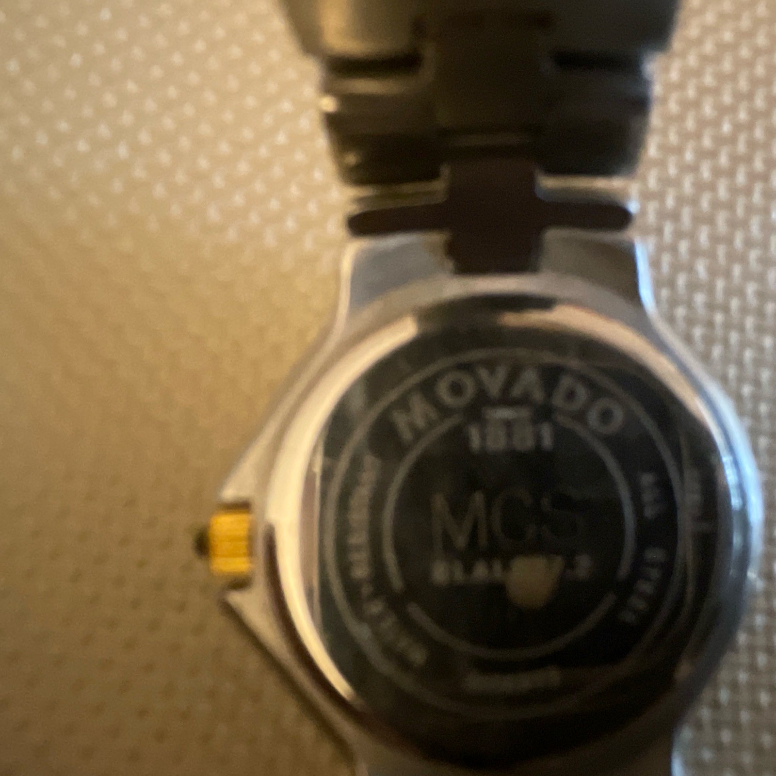 Movado 1881 Women’s Two-Tone Stainless Bracelet Quartz 24mm White Roman 30m