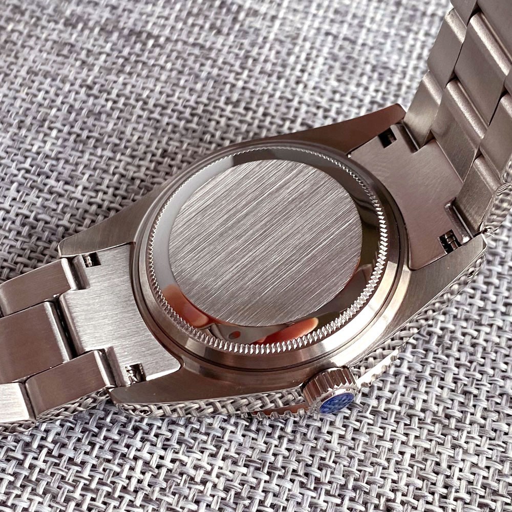 Tandorio New 38mm Sapphire 20ATM Stainless Steel NH35/PT5000 Automatic Men Watch
