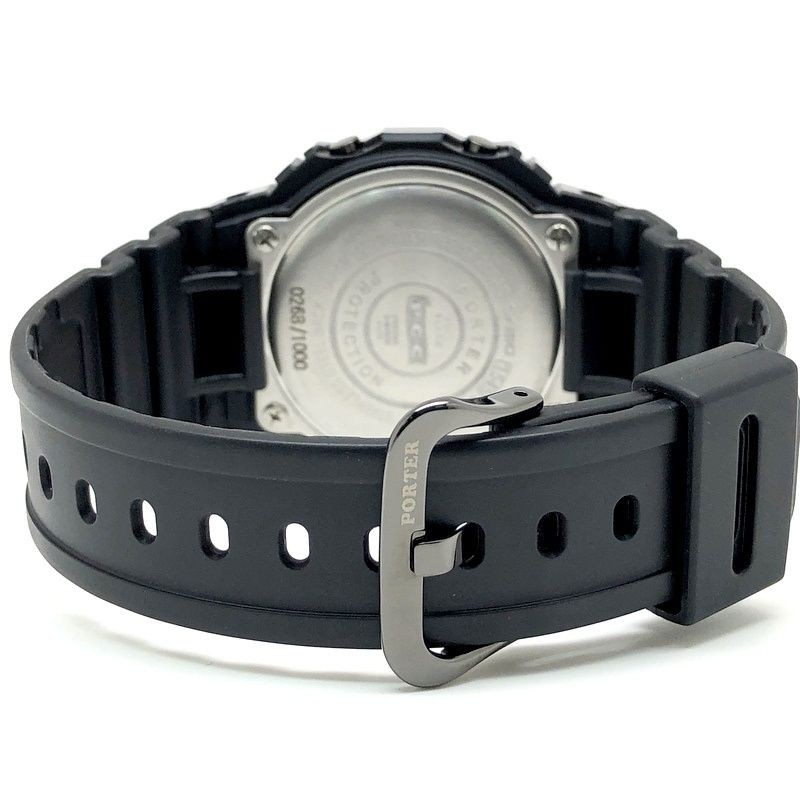 G SHOCK DW 5600VT Porter Collaboration Model Full Black Glossy Finish Limited to