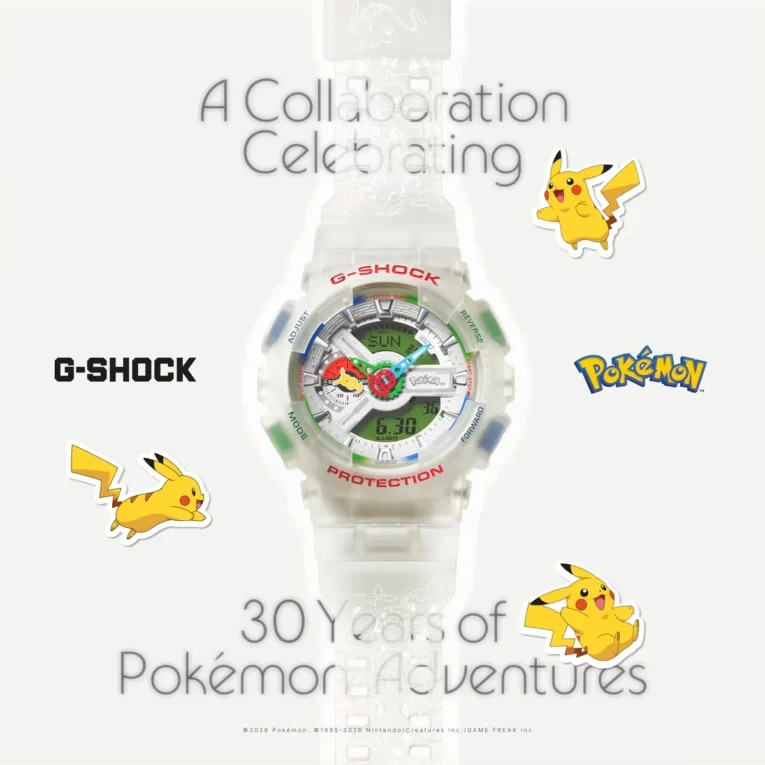 CASIO G-SHOCK x Pokémon GA-110PKM-7A Watch