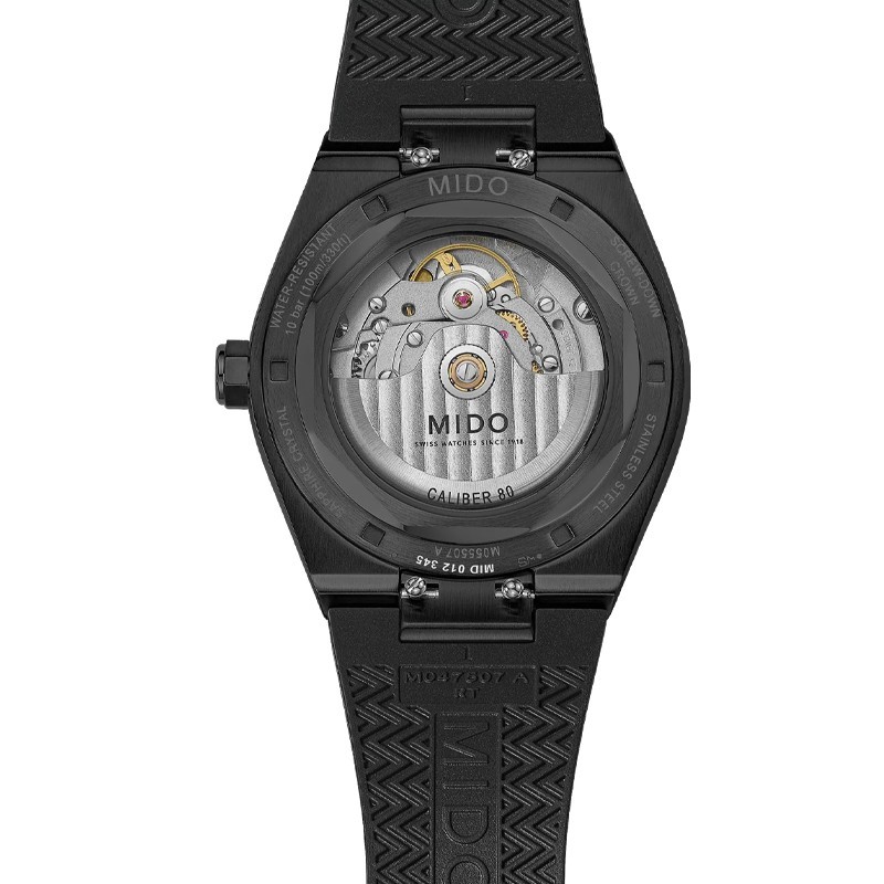 Mido Multifort 8 One Crown 40mm Black Dial Men’s Watch M0555073705100