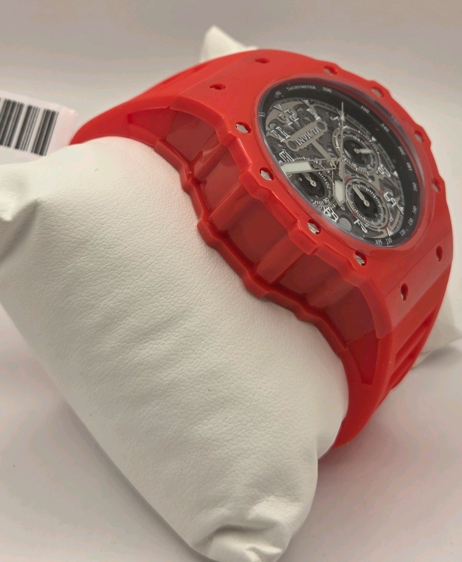 69676 – Invicta Racing Vaulthan Men’s Watch – 44mm, Red