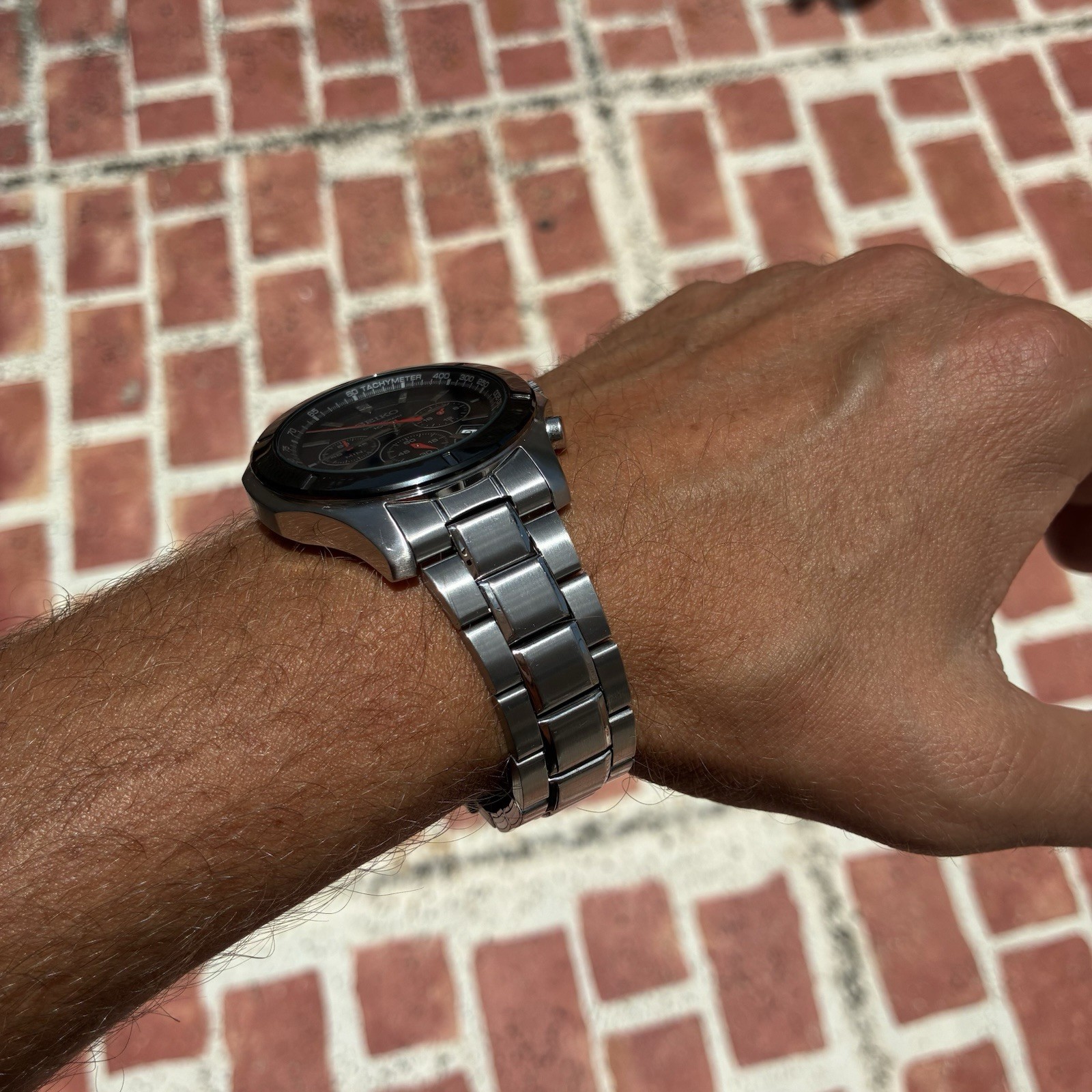 STUNNING Seiko Chronograph Men’s Watch Read Description