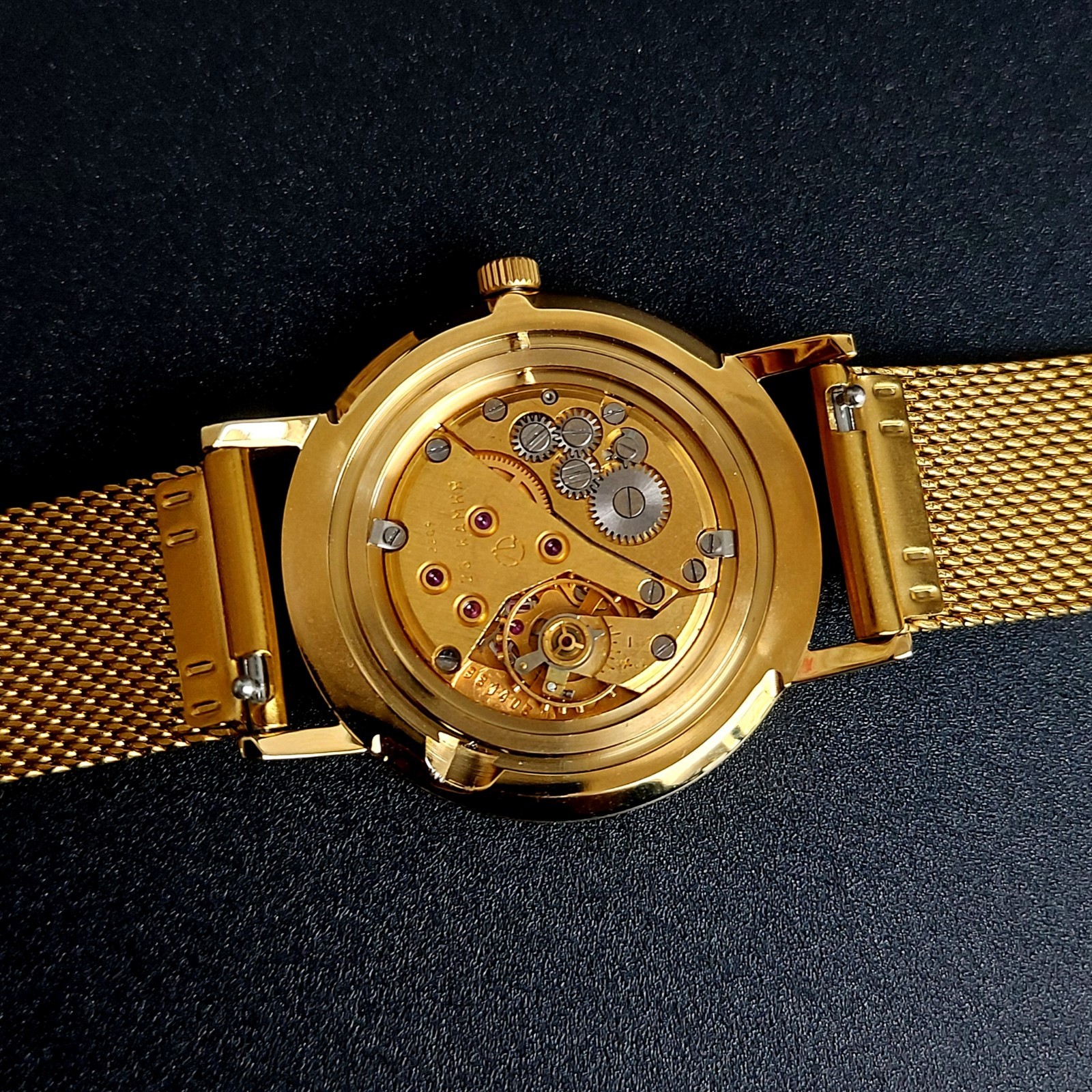 Vintage Wristwatch NOS Poljot De LUXE Ultra Slim Soviet Men’s Watch 23 Jewels