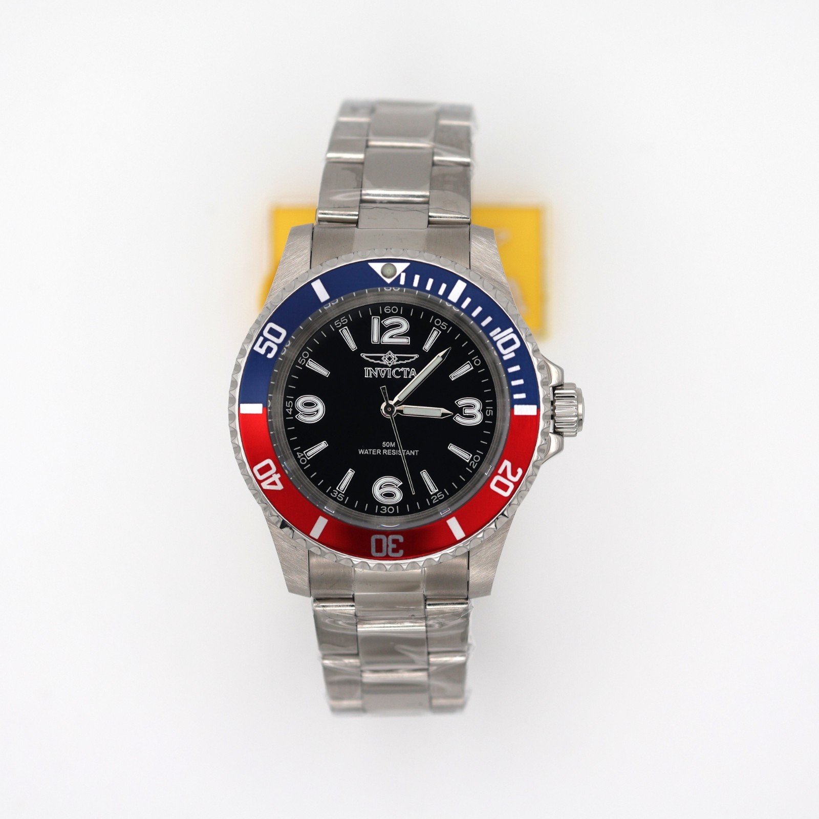 Invicta Specialty Rowan 69481 40mm Black Dial Stainless Steel Men’s Watch