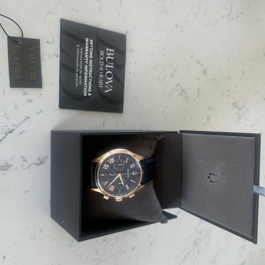 Bulova 97B170 Chronograph Wrist Watch for Men