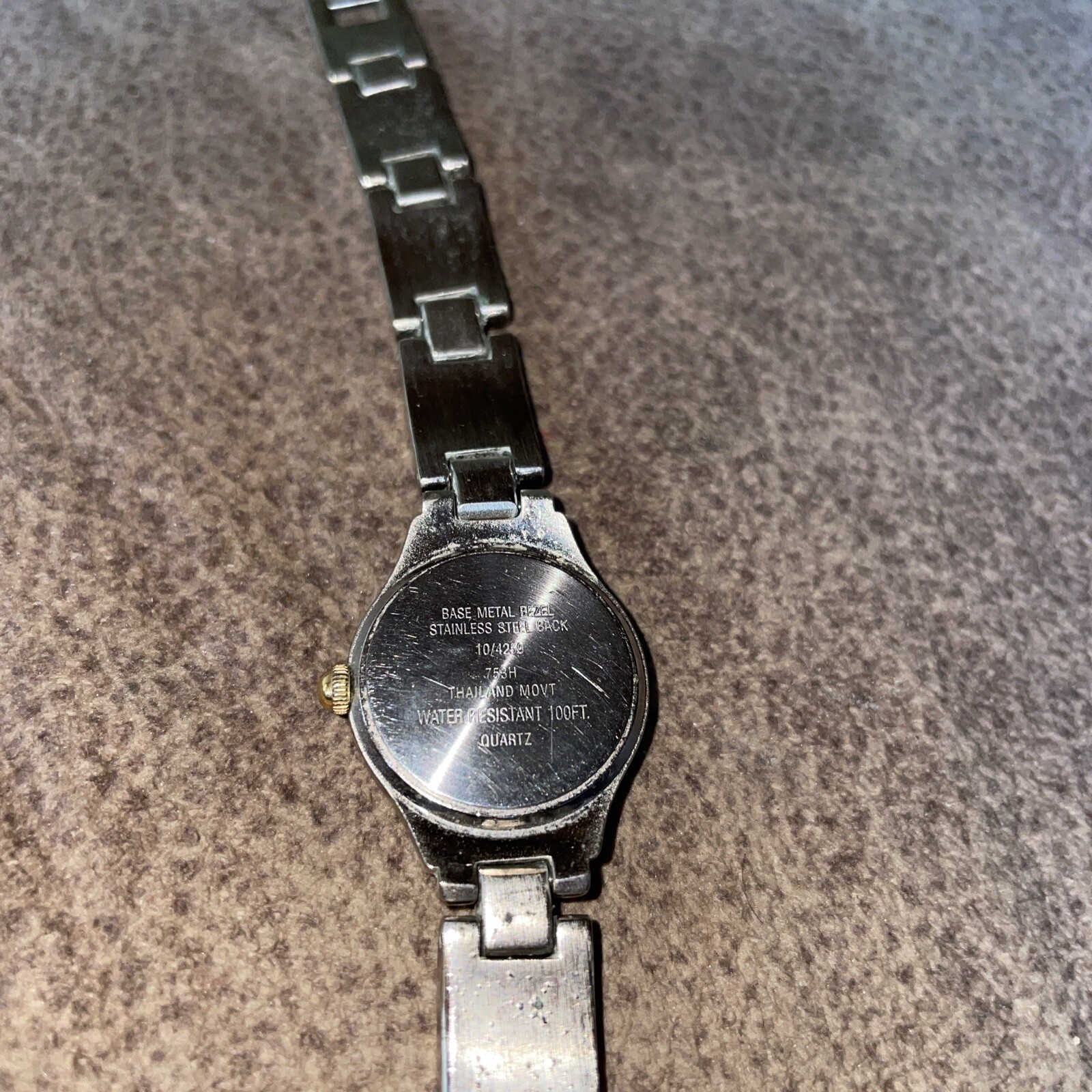 Anne Klein Two Tone Quartz Analog Ladies Watch Please See Photos