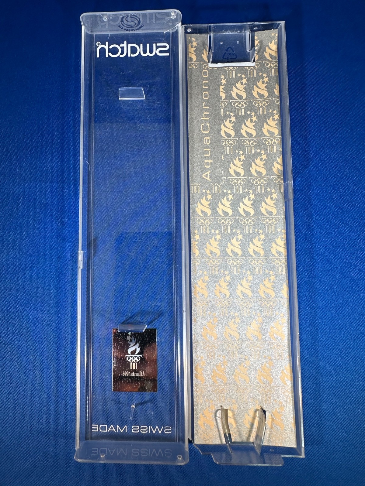 *1996 Atlanta Olympics Swatch Watch – AquaChrono Special – SBZ103 *NEW*