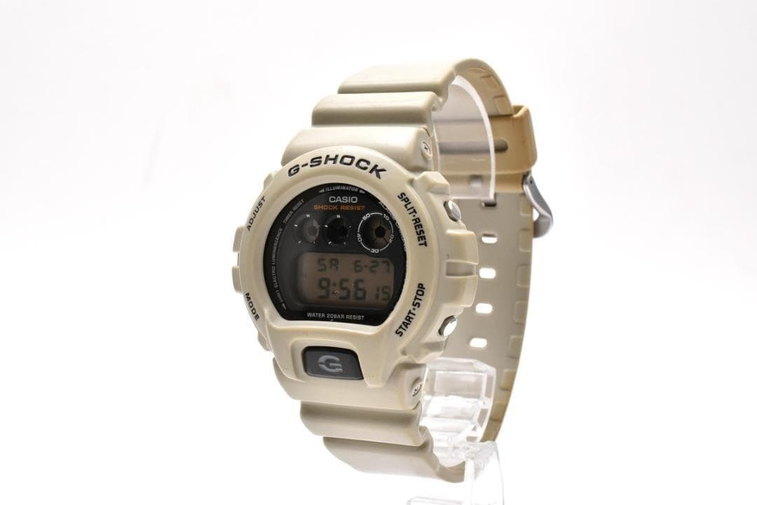 Working condition CASIO G-SHOCK men’s digital watch, sand beige.