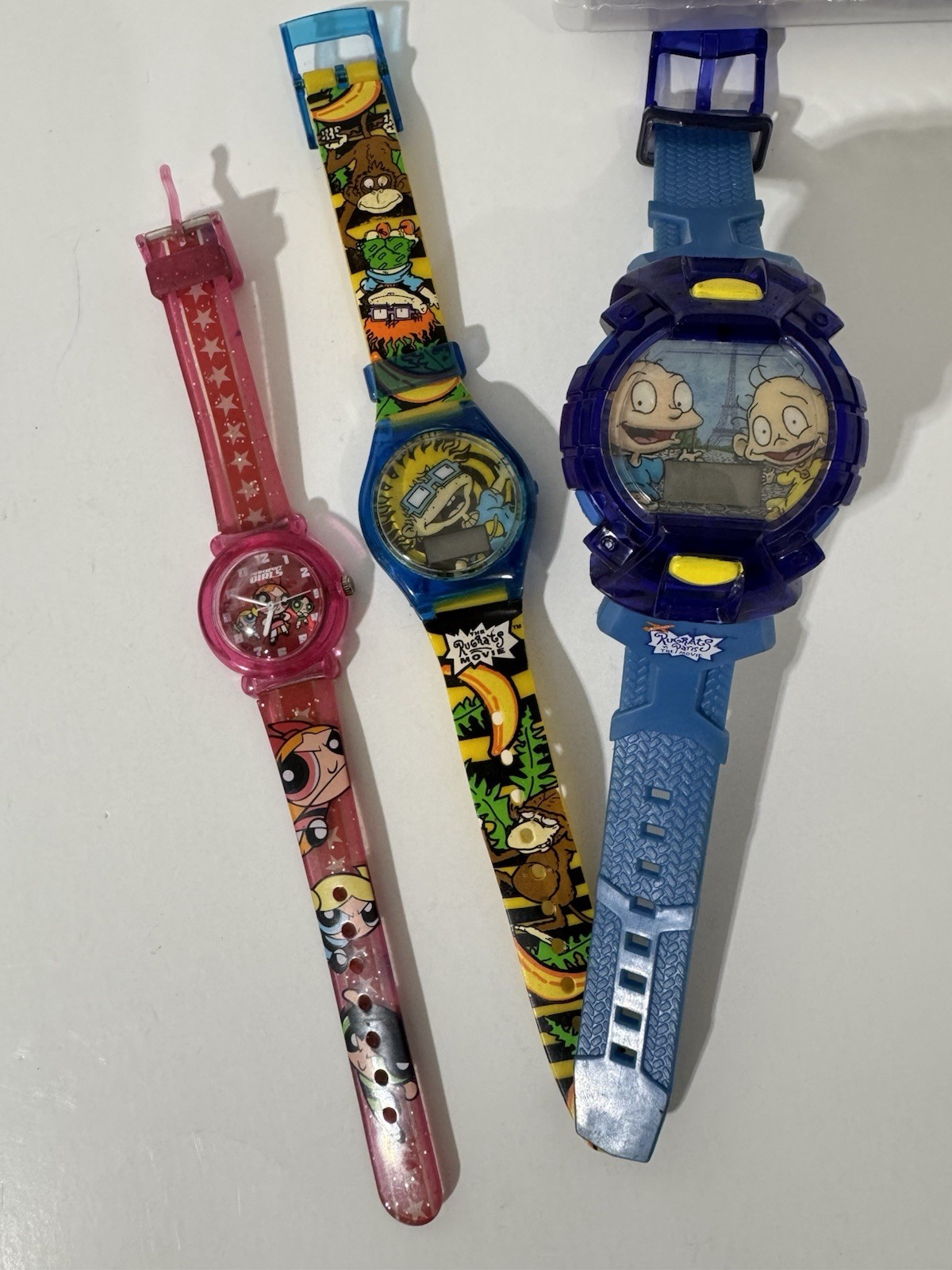 Kids Watches Rugrats The Movie Powerpuff Girls *For Parts/Repair*