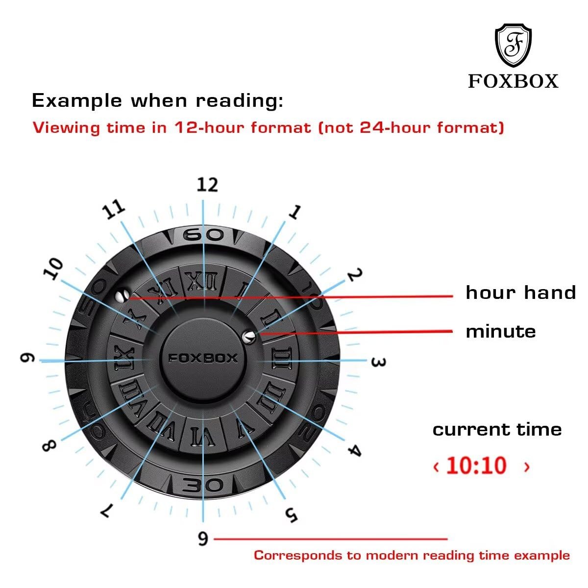 Men’s Watch Magnetic Floating Ball Pointer Roman Numerals Quartz Watches