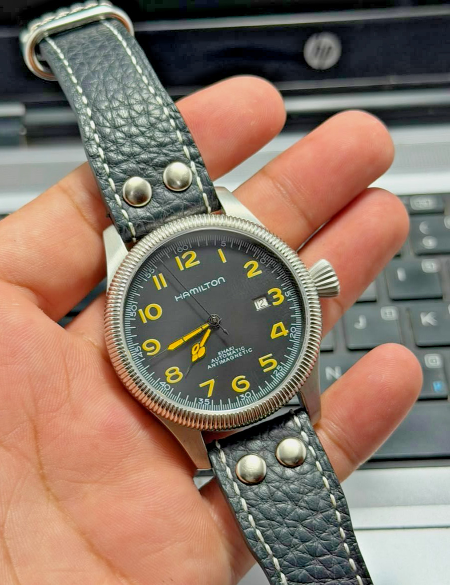 Hamilton Khaki Payoneer Black Dail Automatic Man’s Watch