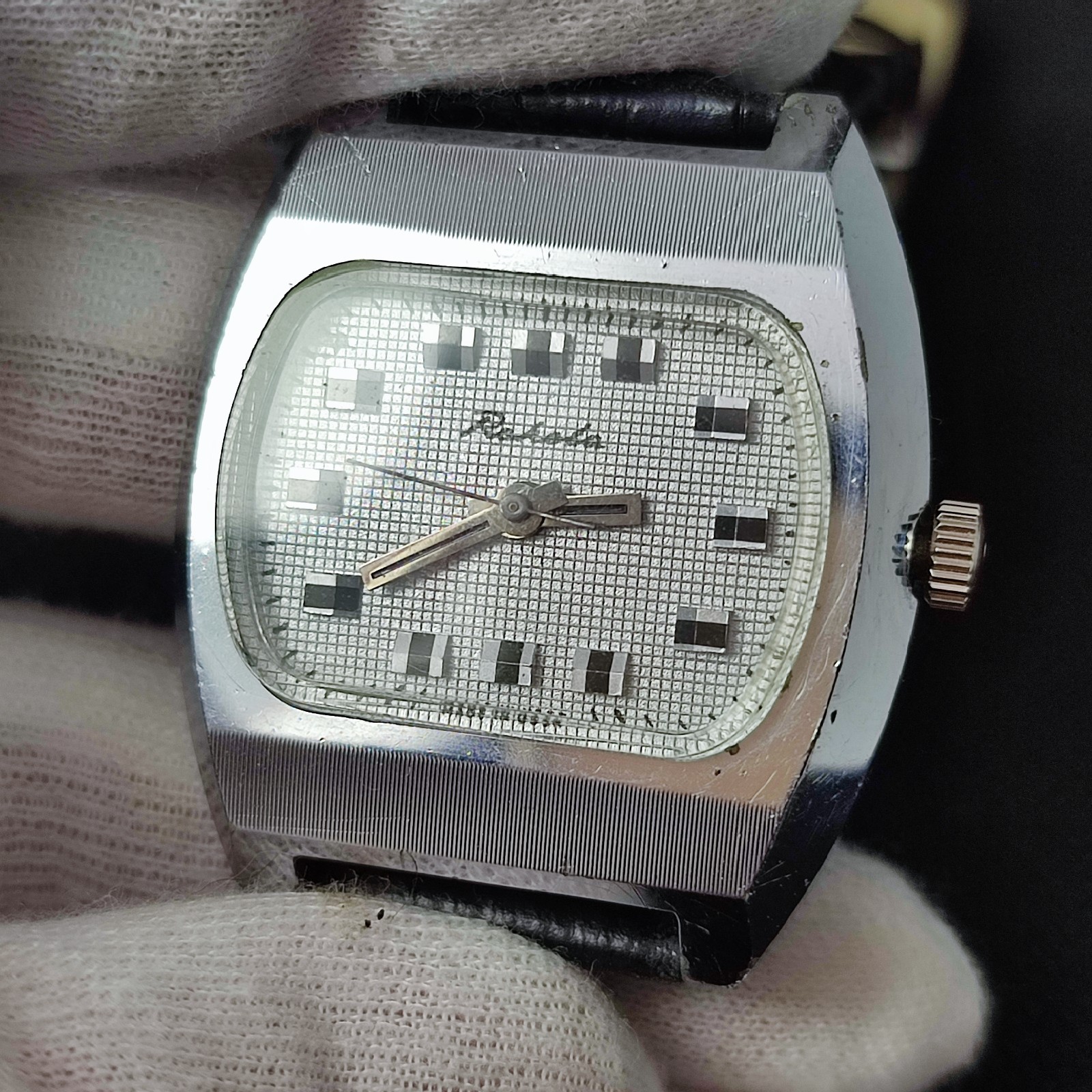 ⭐Vintage Soviet wrist watch Raketa mechanical 2609.HA 18 jewels made in USSR 80s