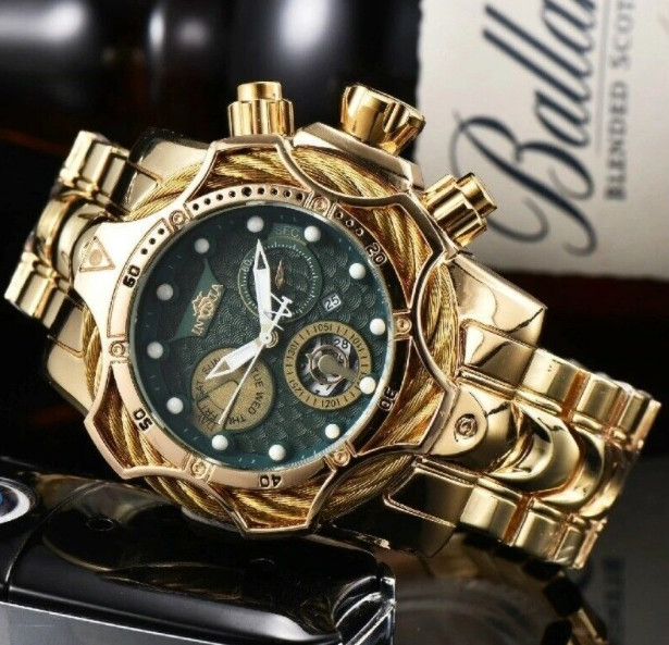 2025 New Luxury Design Large Dial Steel Band Wristwatch Dominant Outgoing Style