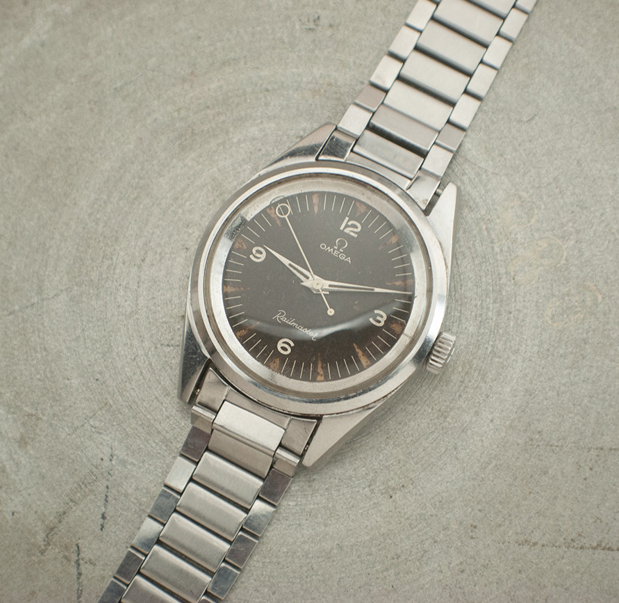 OMEGA RAILMASTER Ref 2914-5 Lollipop Manual wind 285 mov from 59 series 17 Mill