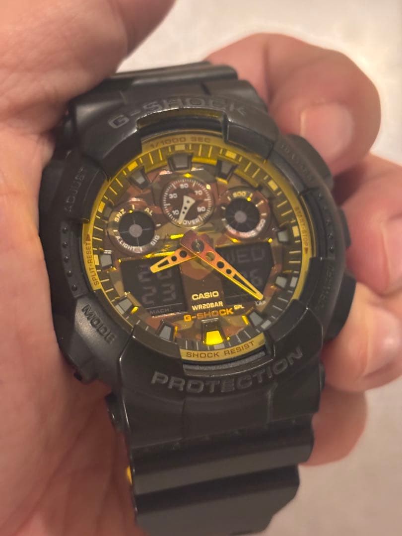 Casio G-Shock GA-100BY Camouflage Resin Watch