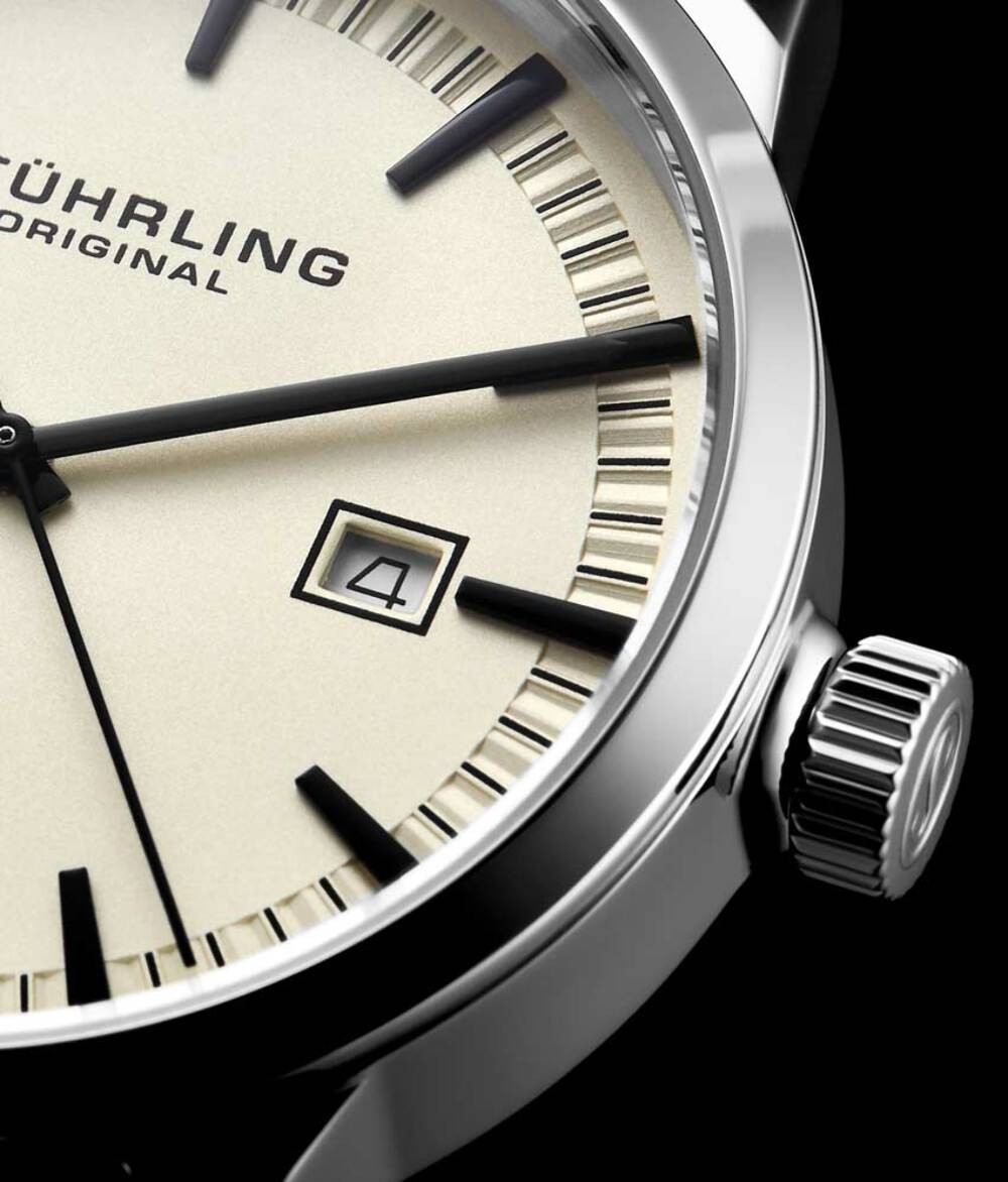 Symphony Beige Dial / Silver Stainless Steel | Beige Dial Wristwatch 555M.03