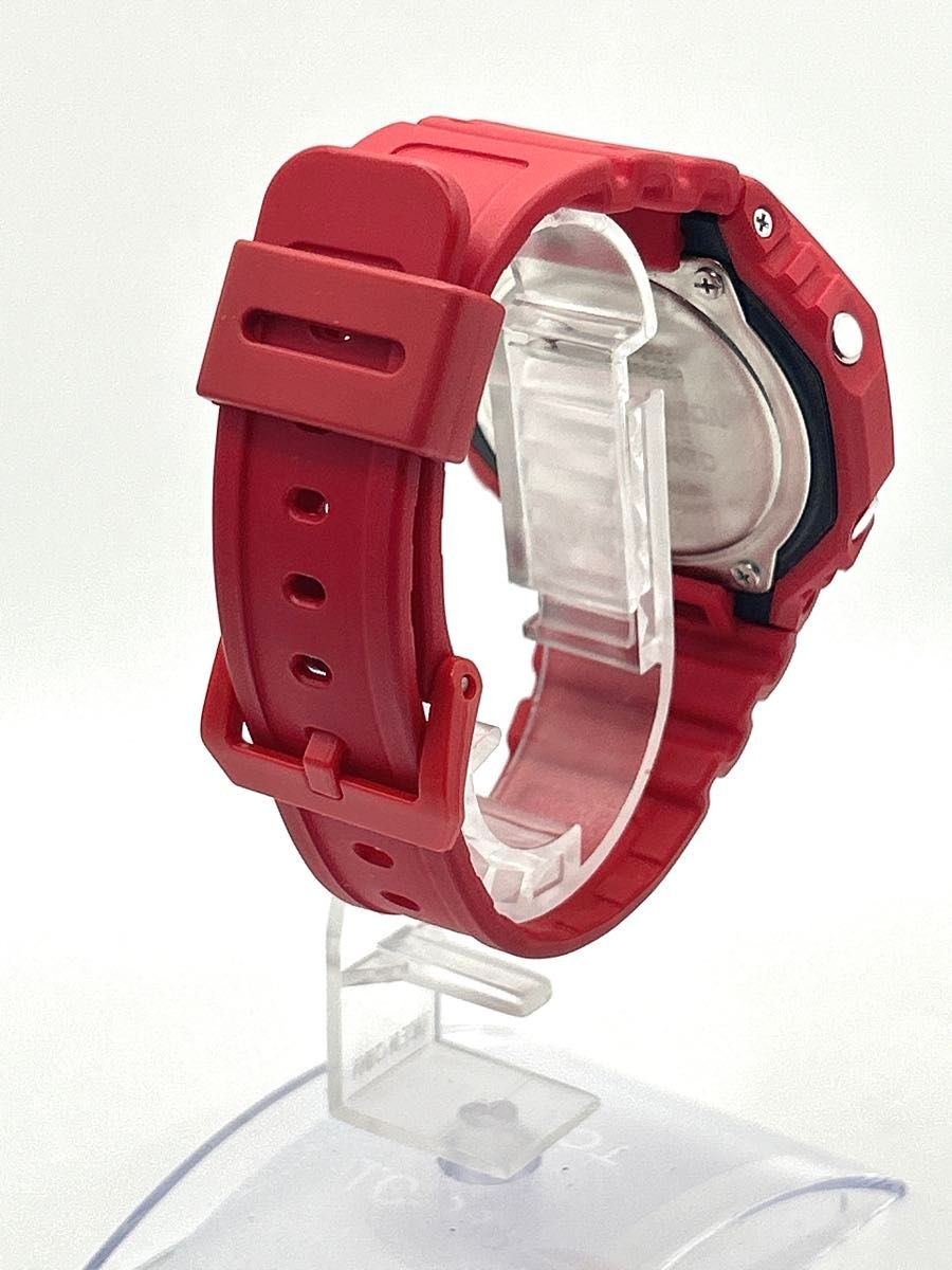 Casio G-Shock GA-2100 Red Analog Digital Quartz Watch