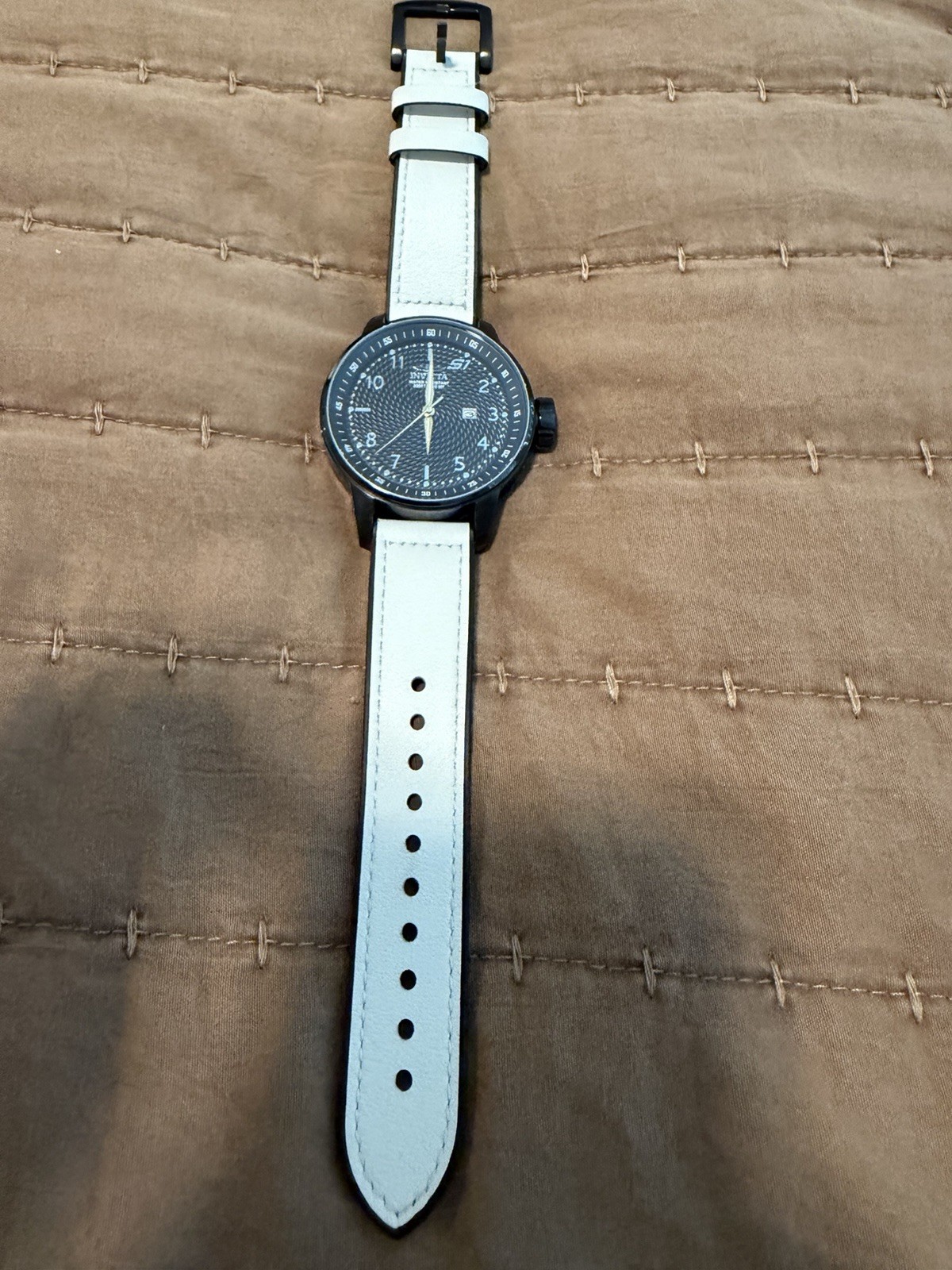 Invicta S1 (19619) 48 mm Men’s Stainless Steel Rally Watch – Black White