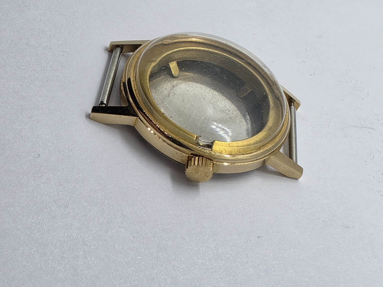 Vintage NOS NEW Case Crown Gold Plated Cal. VC 233-60 FE CUPILLARD 1960!
