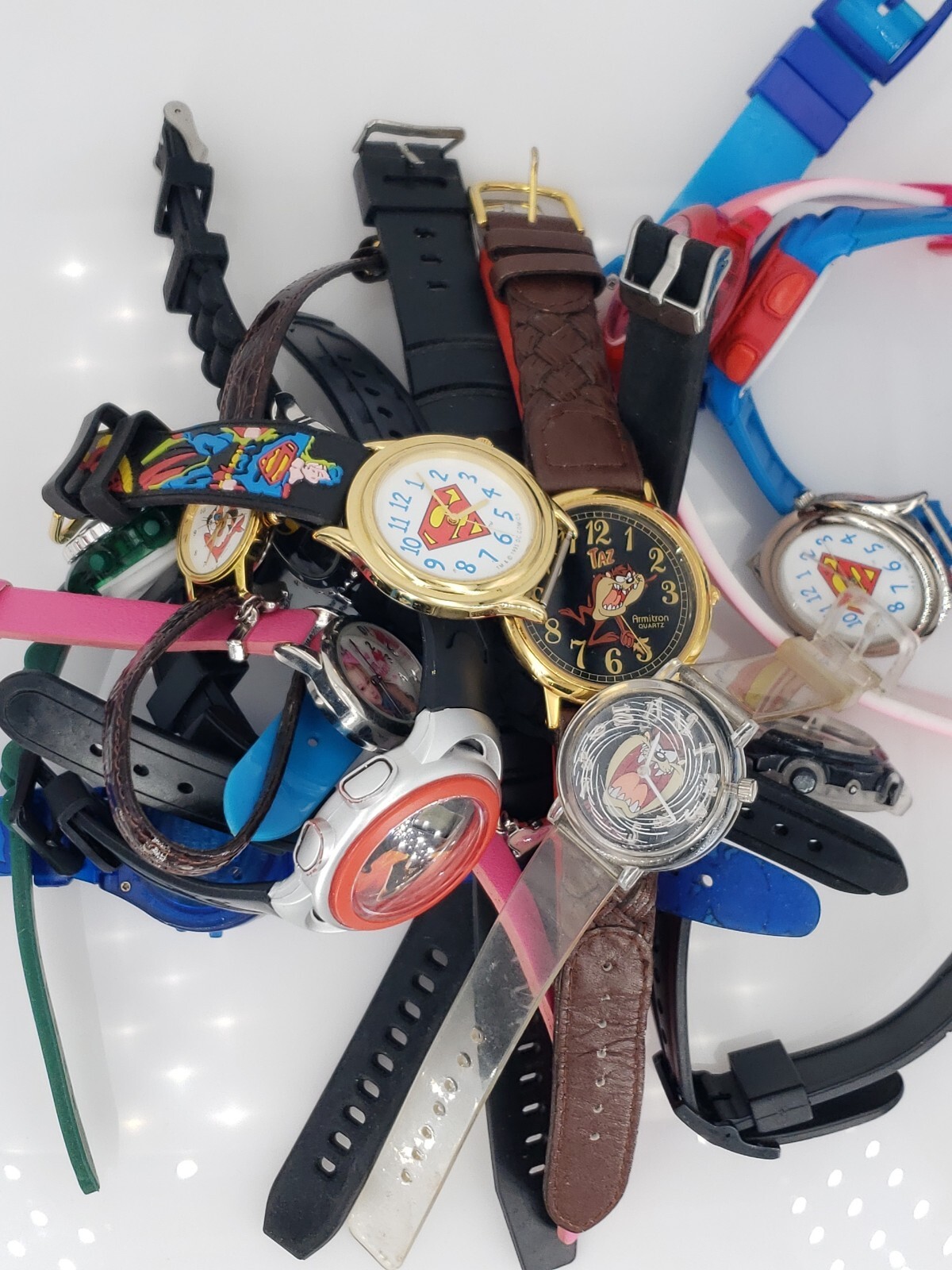 90’s – 10’s POP CULTURE Watch Collection – Taz – Spidey – JoJo – TMNT – Rugrats