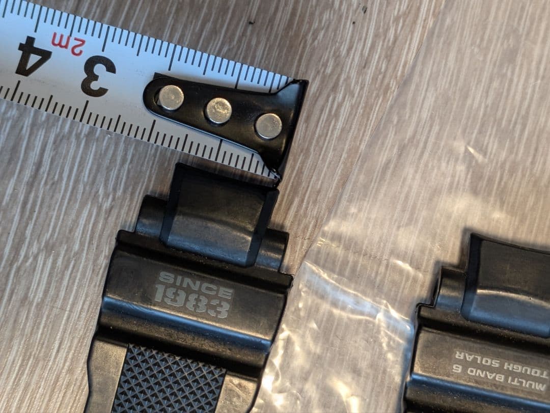 Straps and other accessories for the G-SHOCK 30th Anniversary Model GW-A1130