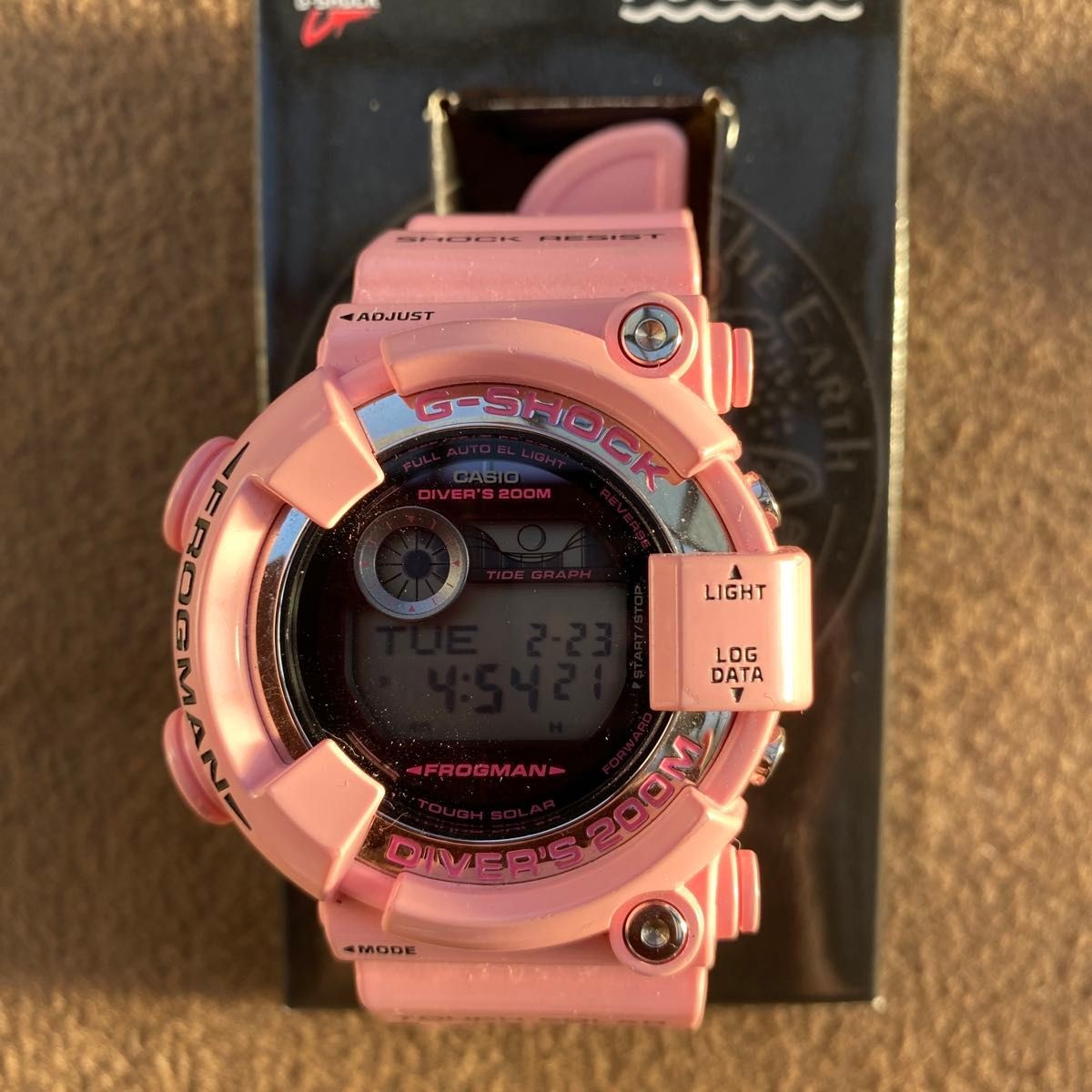 CASIO G-Shock Frogman Ilkuji Pink No.gs4264