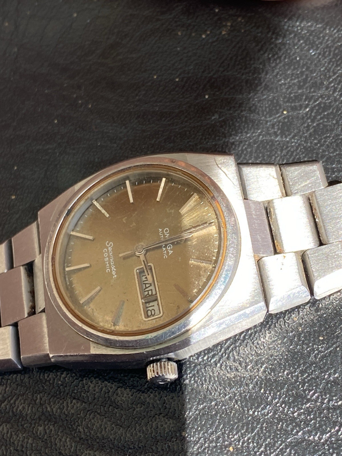 Vintage Omega Seamaster Cosmic 166.0196 Cal 1012 Automatic Chatelain Band, Parts
