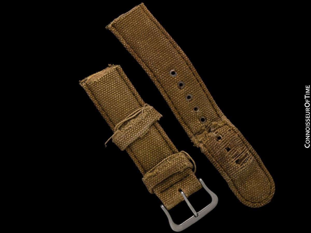 Bulova Hack Field Watch – PERSONALLY OWNED & WORN BY IAN MCDONALD with TWO COAs
