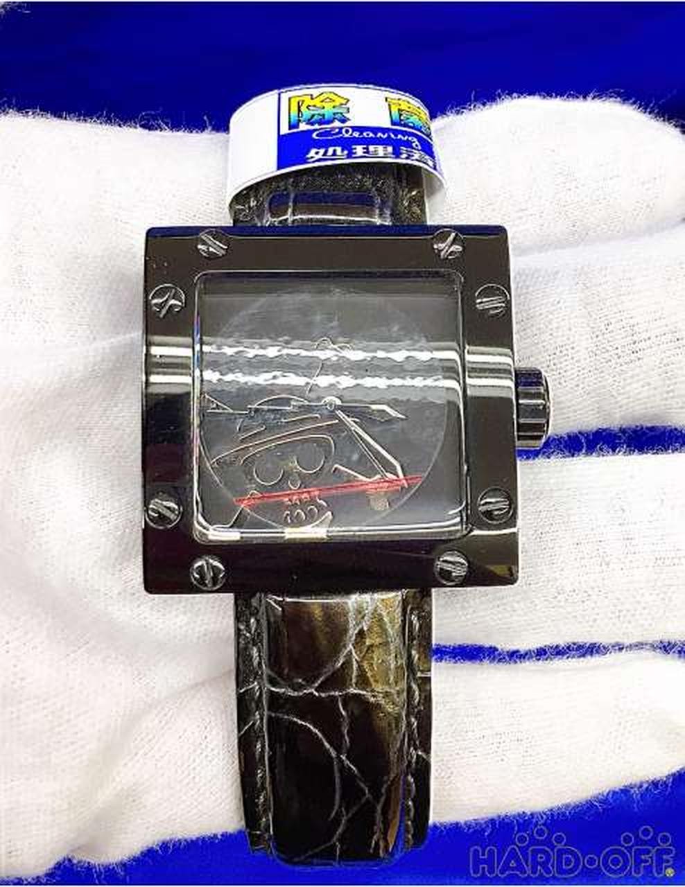 [A4N] Etenoir Grand Square Limited 100 ETGSOP-1 Quartz Men Watch [r8n]